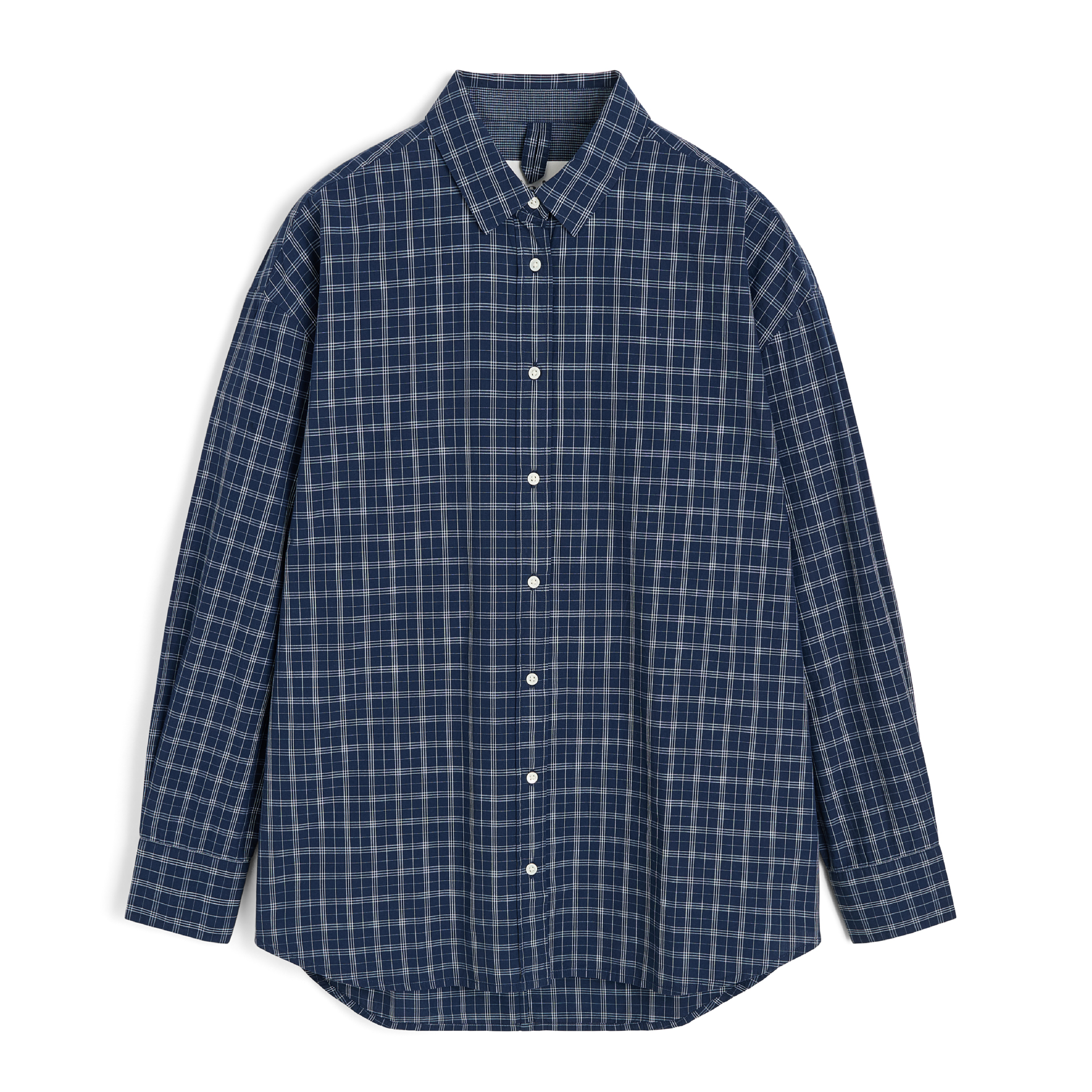 Shirt Check, Mix Navy