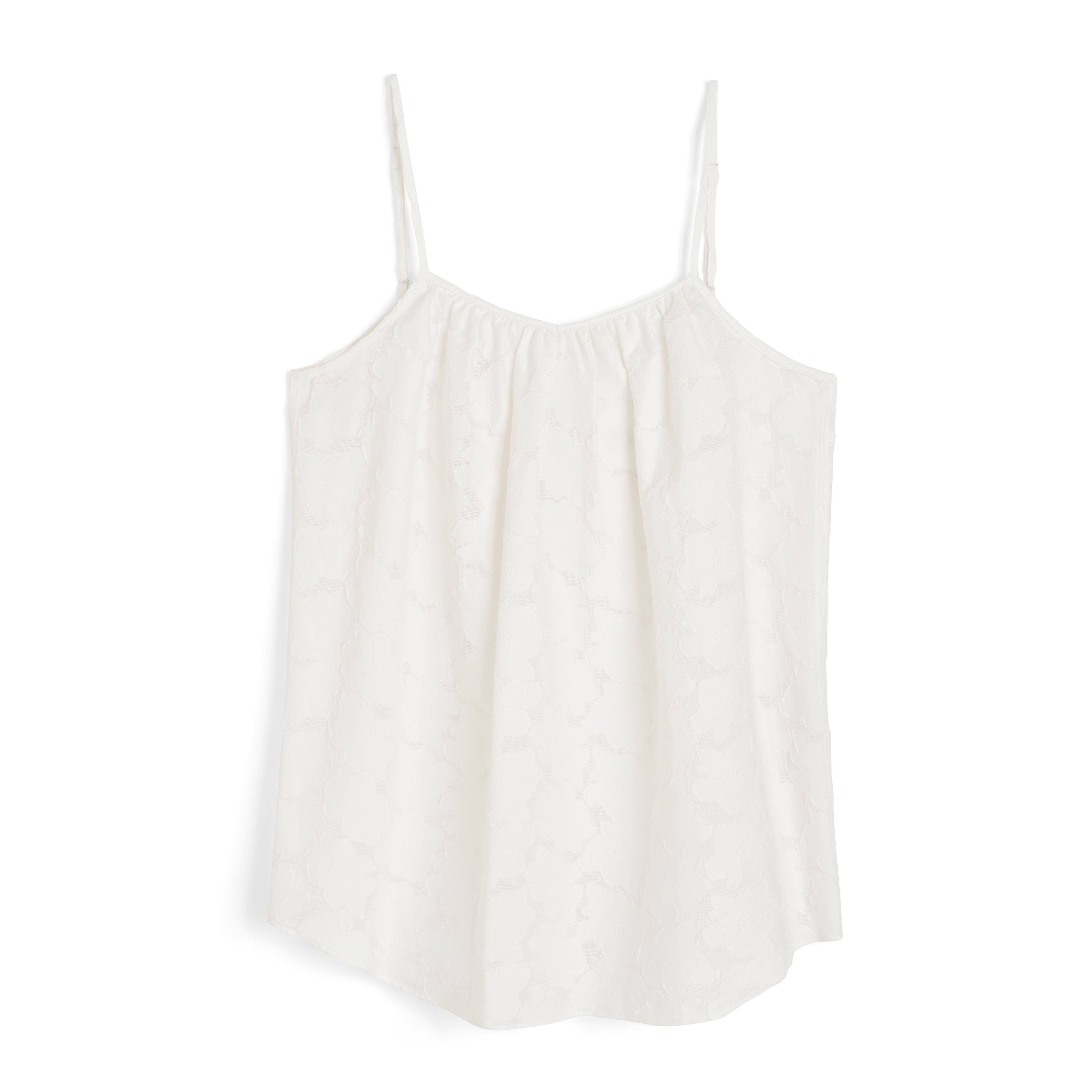 Strap Top Laceflower, White