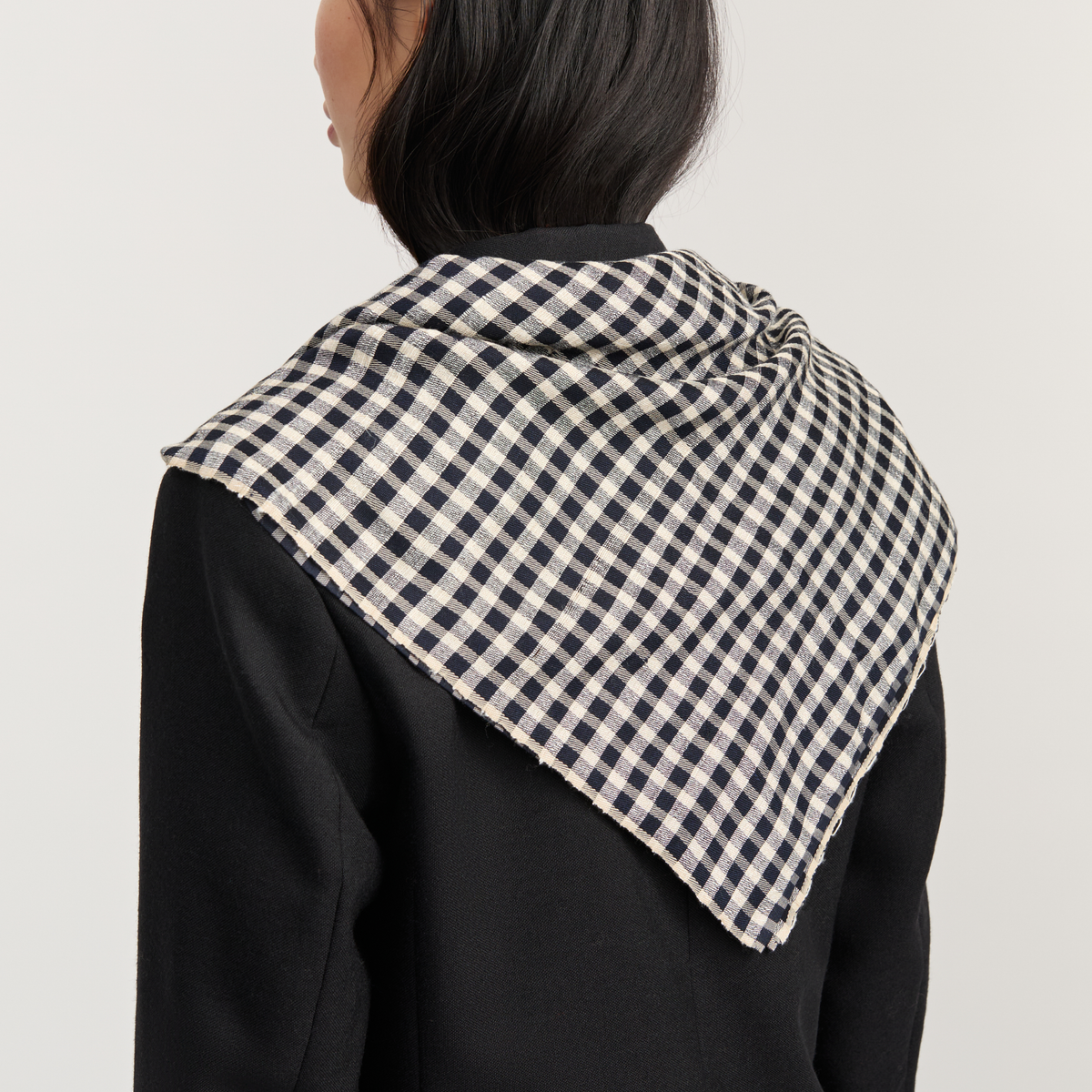 Waya Tørklæde, Mix Black (65x65)