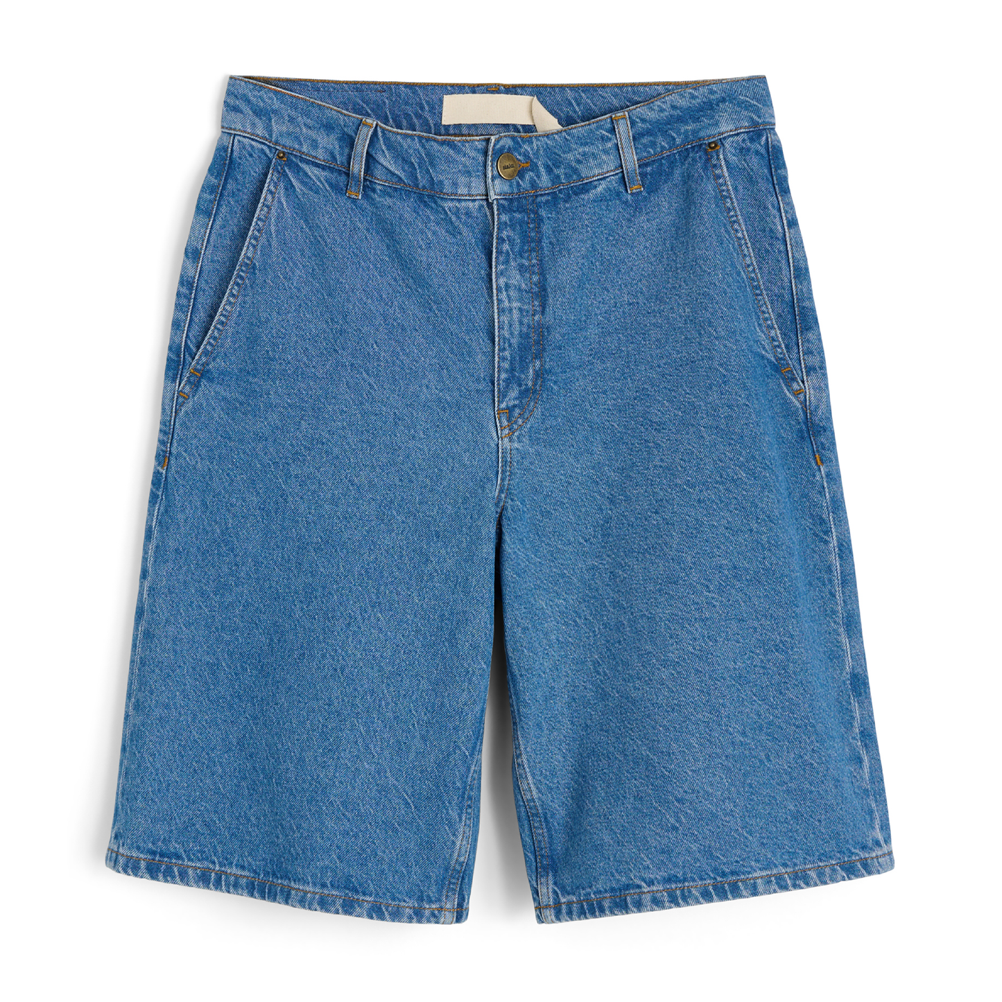 Carlo Denim Shorts, Clear Blue