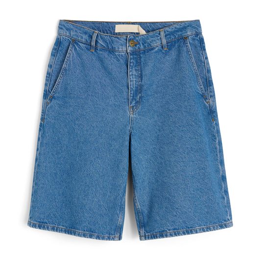 Carlo Denim Shorts, Clear Blue