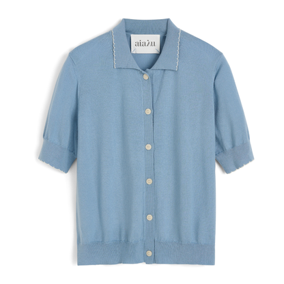 Disha Cardigan, Opal Blue