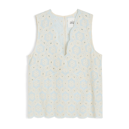 Himani Top Embroidery, Blue Eyes