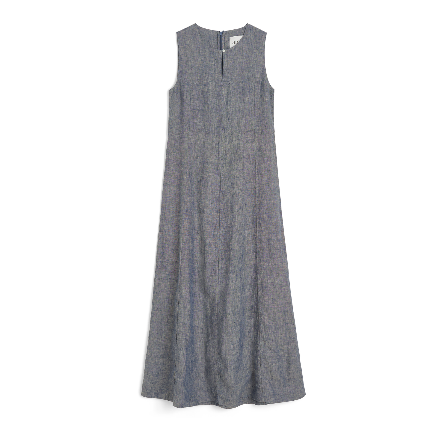 Martha Dress Linen, Night Sky