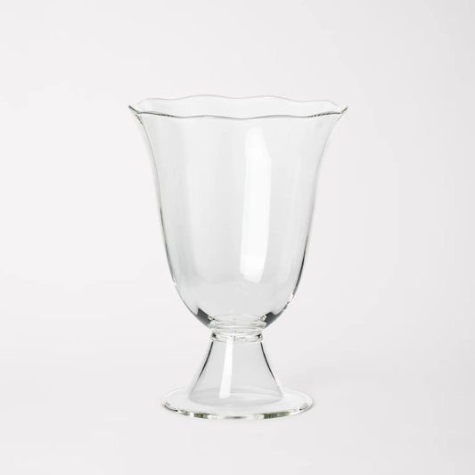 Alban Poppy Vase, Crystal Clear