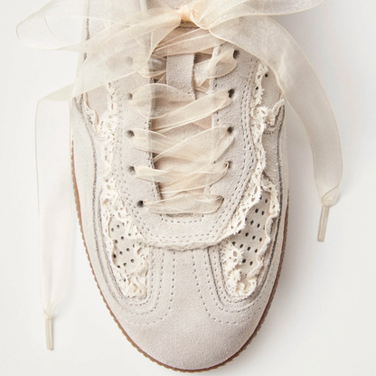 Tb. 490 Leather Sneakers, Crochet Cream