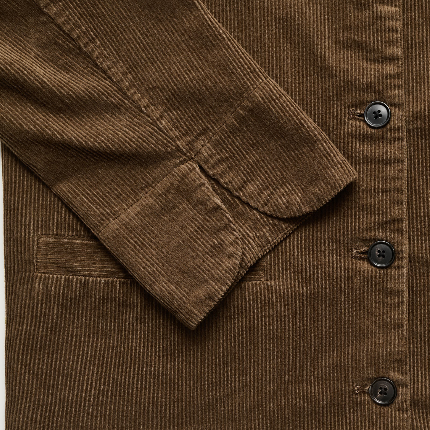 Angela Jacket Corduroy, Bark