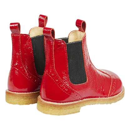 Chelsea Boot, Red Lacquer 