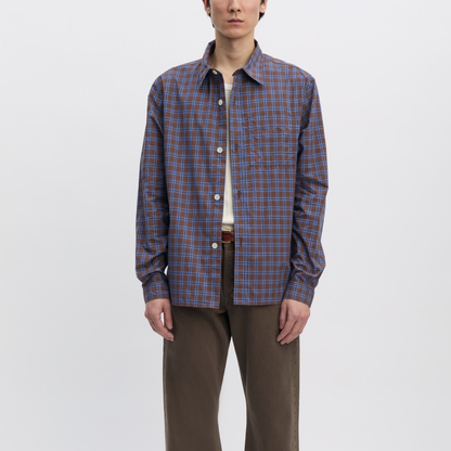 Another Shirt 4.0, Blue/Brown Check
