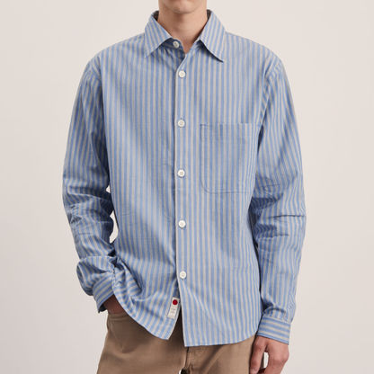 Another Shirt 4.0 Jpn, Ao Shiro Stripe