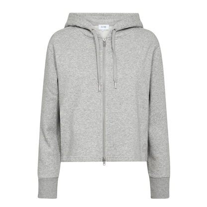 Nuka 9 Hættetrøje, Light Grey Melange