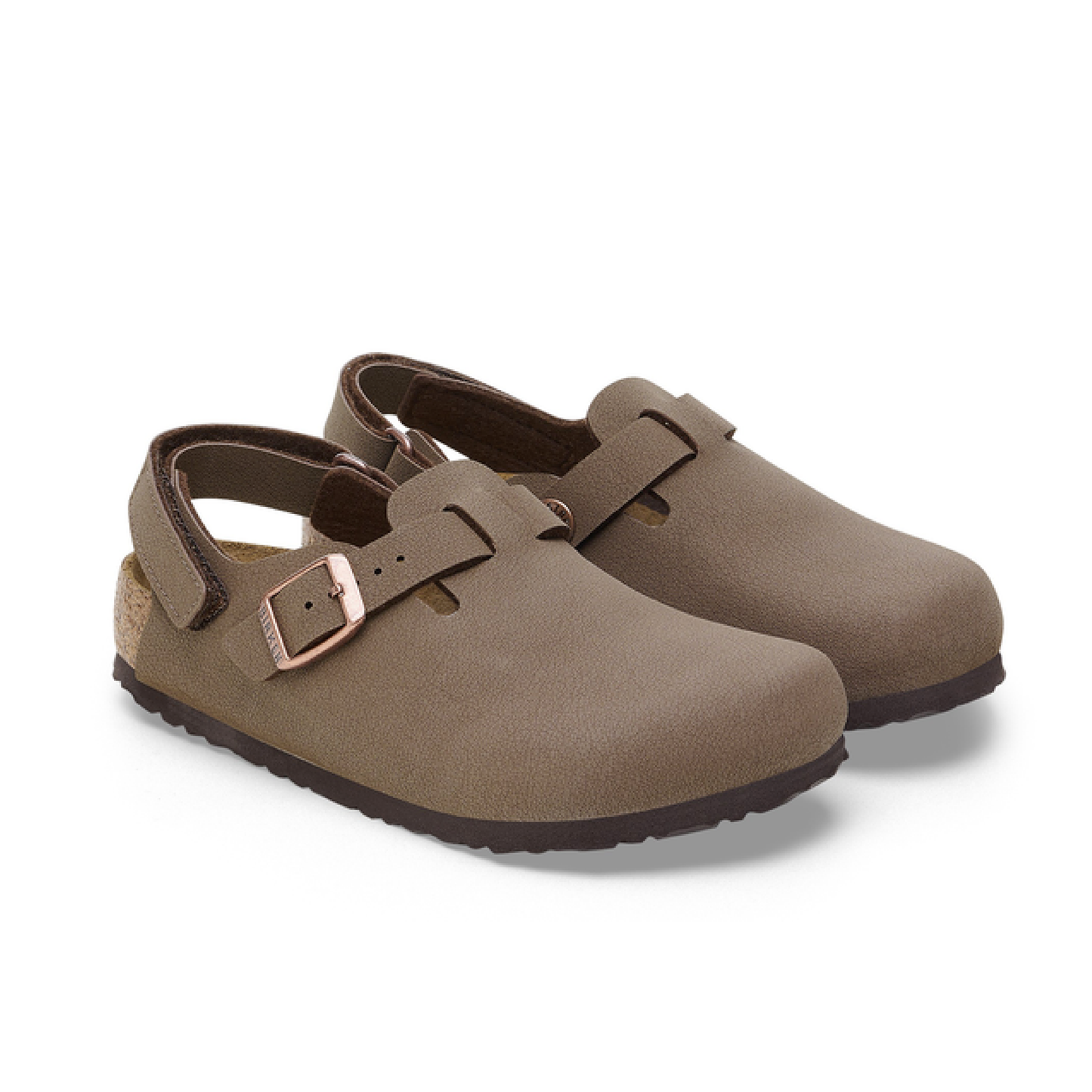 Tokio Børneslippers Birko-Flor, Mocha