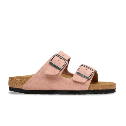 Arizona Suede Sandaler, Pink Clay
