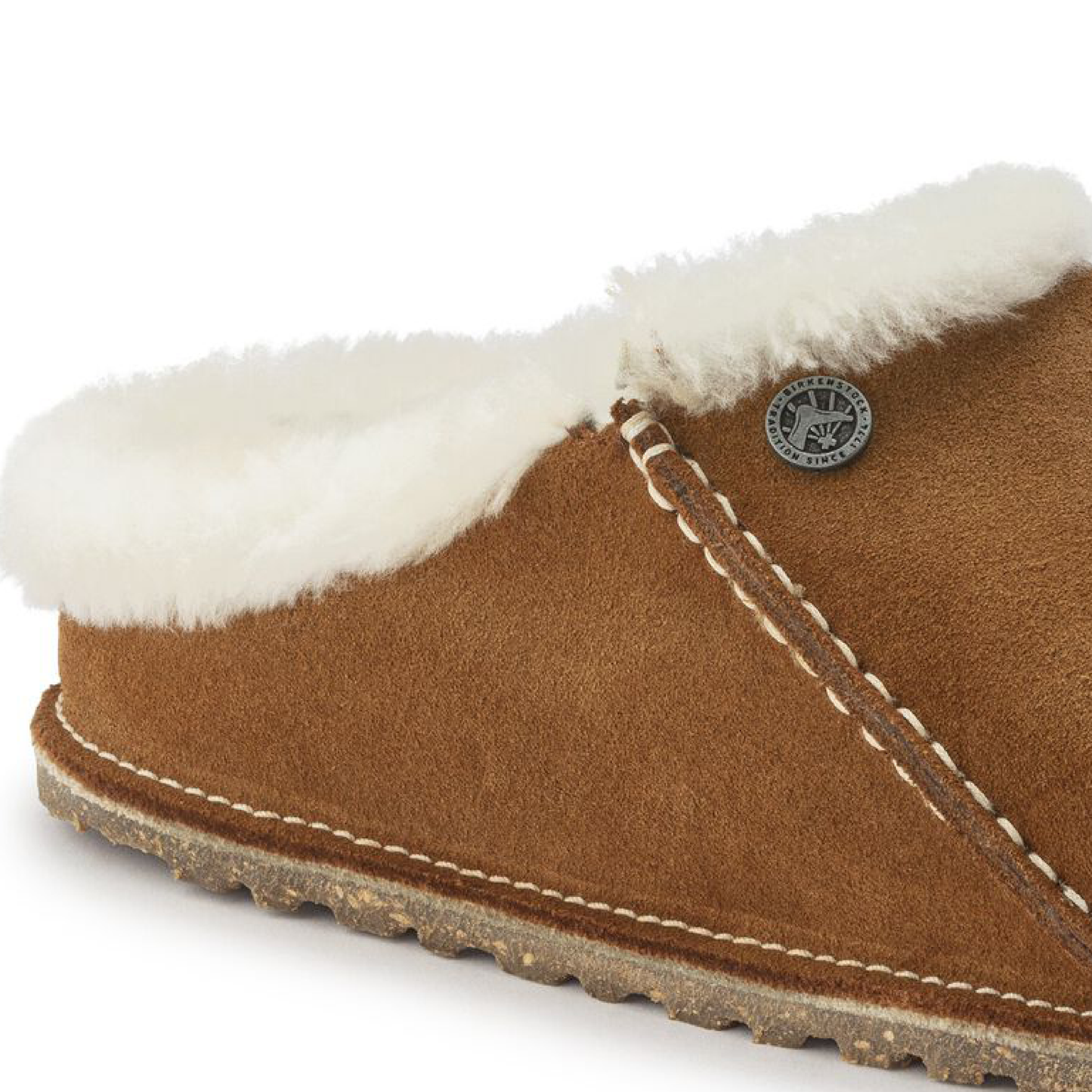 Zermatt Premium Suede Leather Hjemmesko, Mink