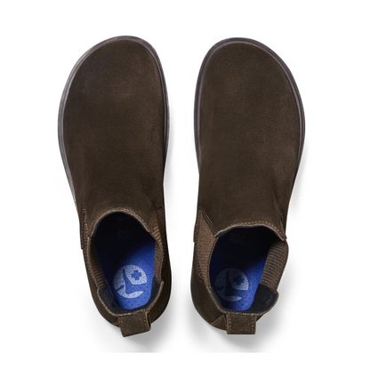 Highwood Slip On Suede Leather Støvler, Mocha