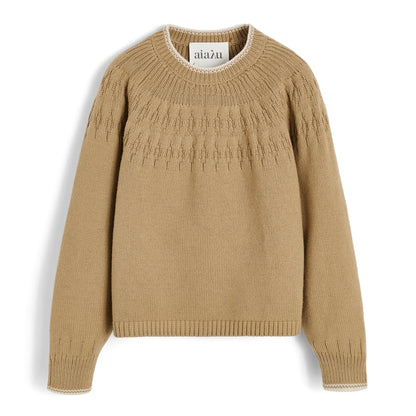 Flores Sweater, Fawn