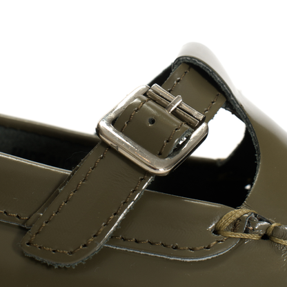 T-bar Moccasin Loafer, Olive