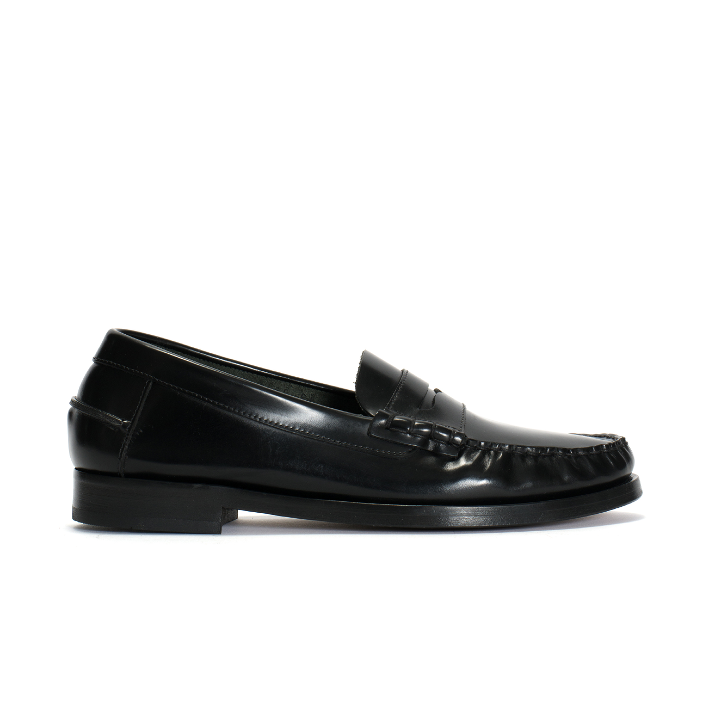 Penny Moccasin Loafer, Black