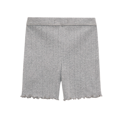 Edie Musling Shorts, Grey Melange