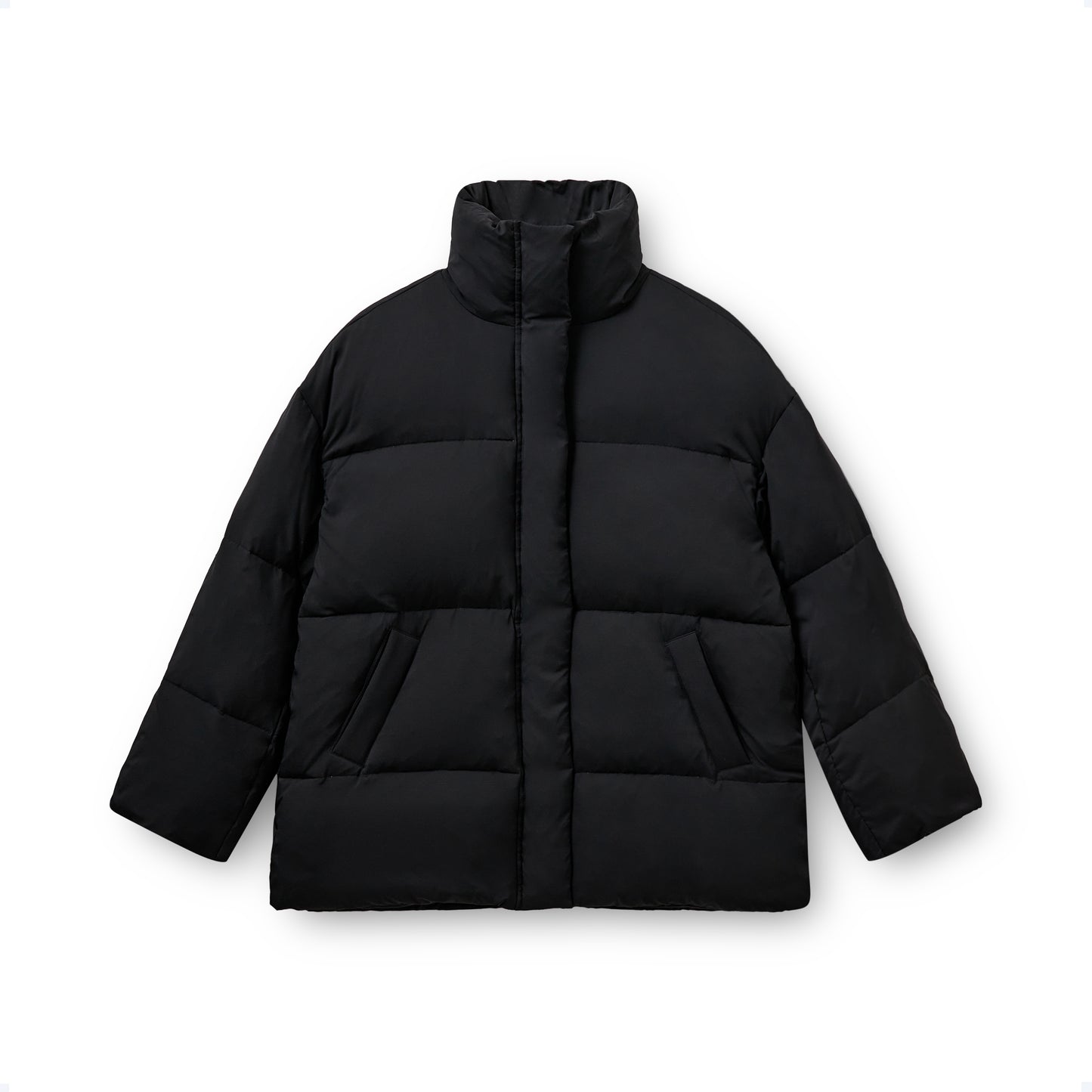 Puff Down Jacket, Black