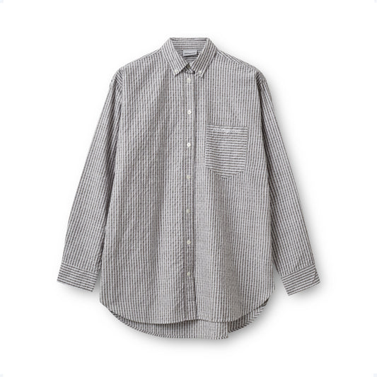 Holiday Shirt, Brown Stripe