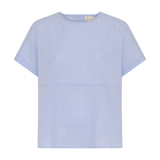 Rome Top, Baby Lavender Stripe