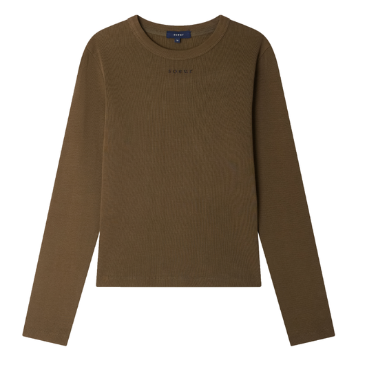 Flavie Bluse, Khaki