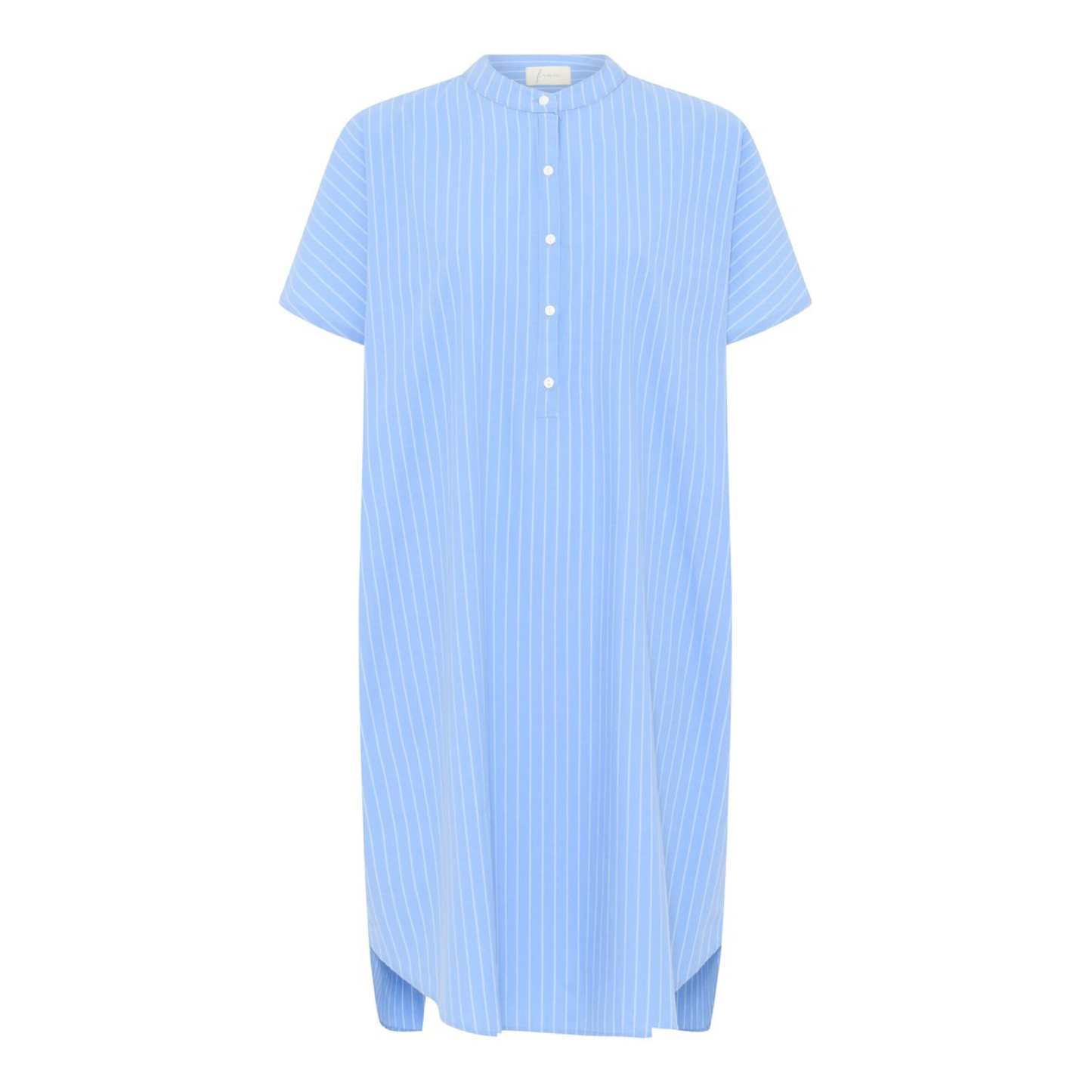 Seoul SS Skjortekjole, Hydranga Stripe