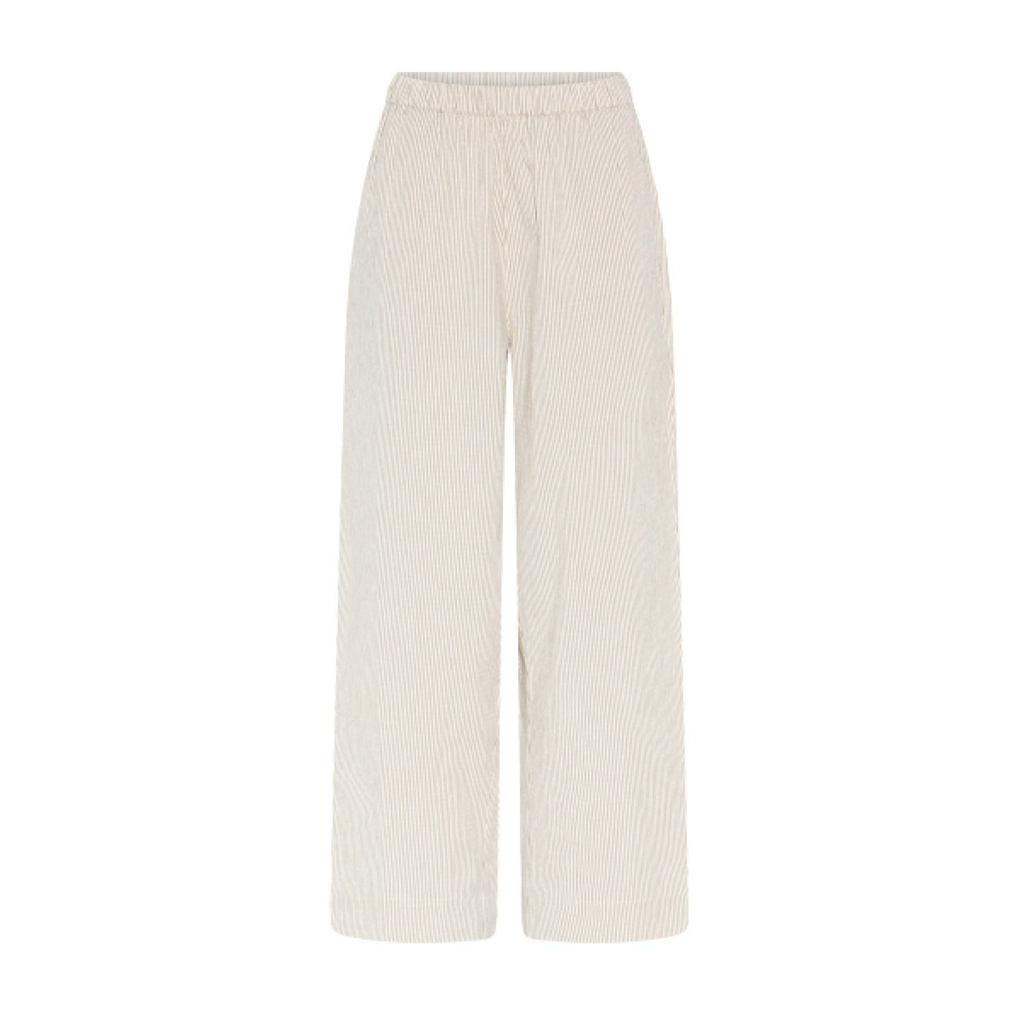 Melbourne Ankle Pant, Tapioca Coffee Stripe