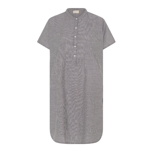 Seoul SS Skjortekjole, Coffee Quartz Stripe