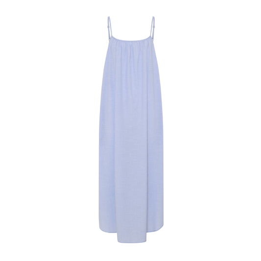Vancouver Kjole, Baby Lavender Stripe