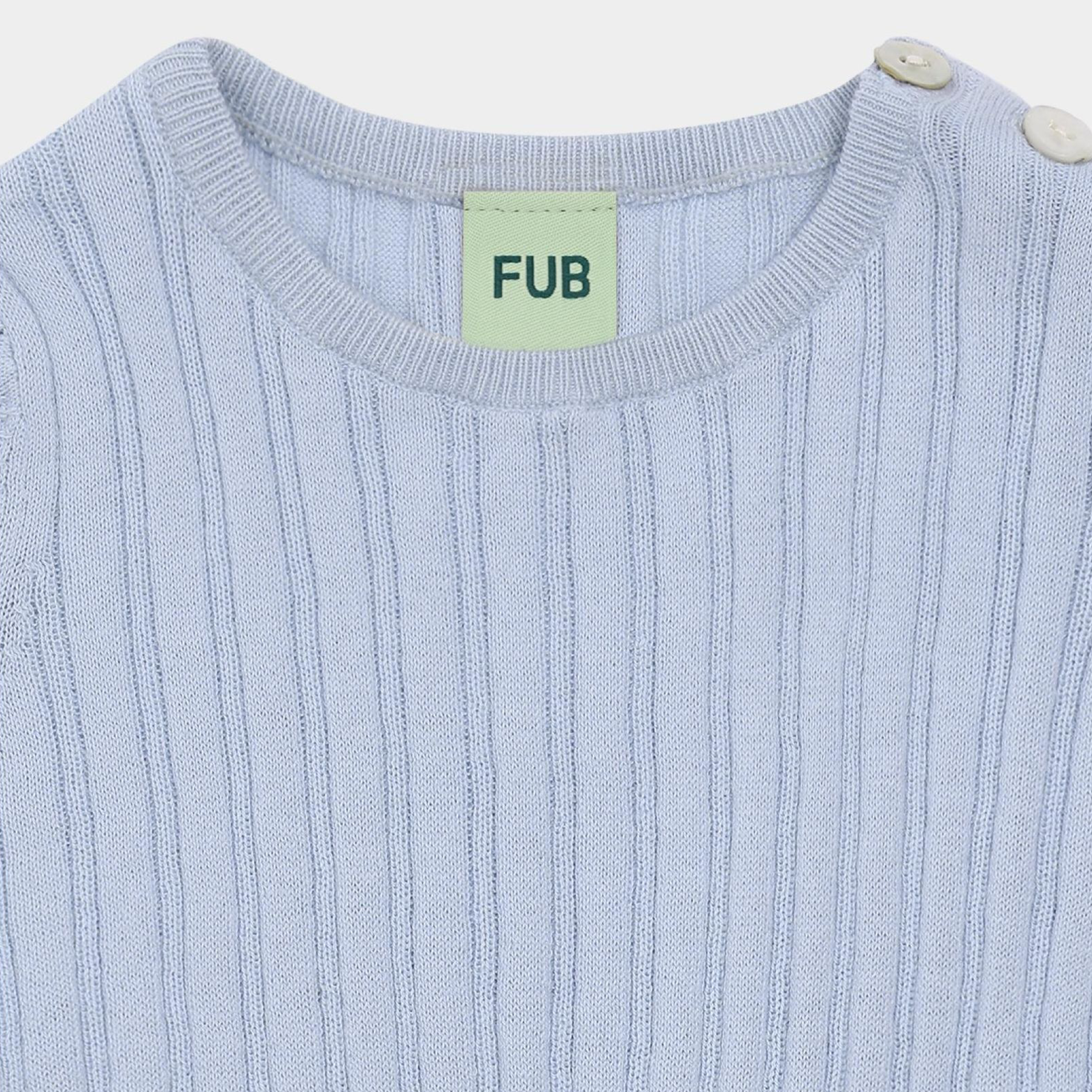 Baby Rib Body, Pale Blue