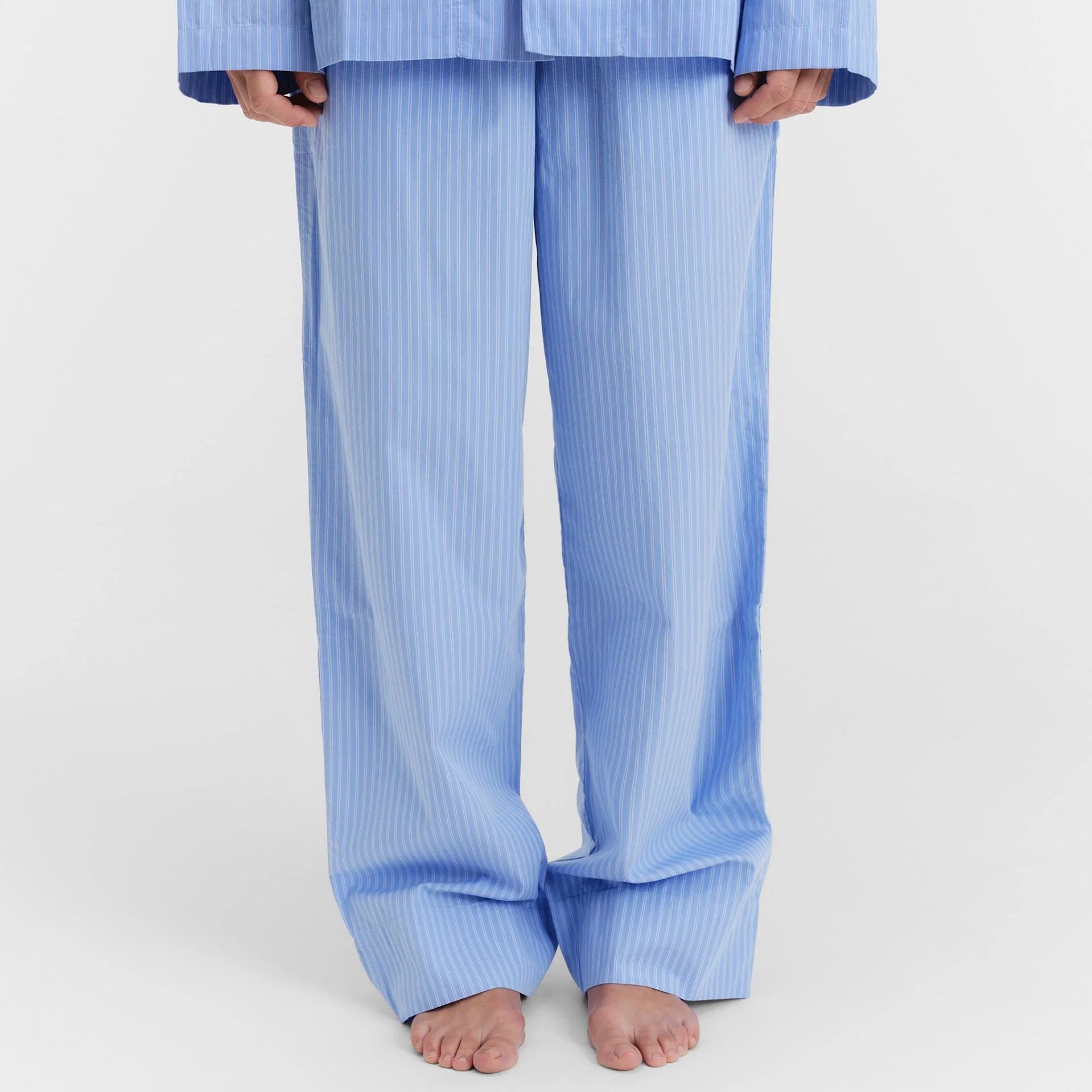 Poplin Pyjamas Pants, Pin Stripes