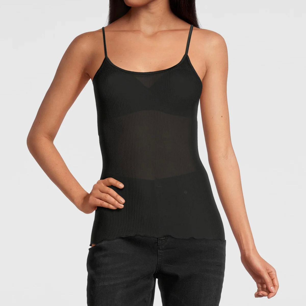 Silke Camisole Top, Black 10305