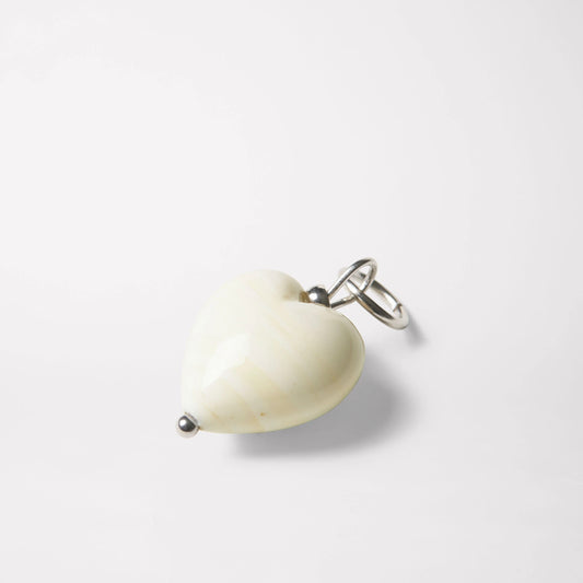 Uma Pendant, Ivory/Silver