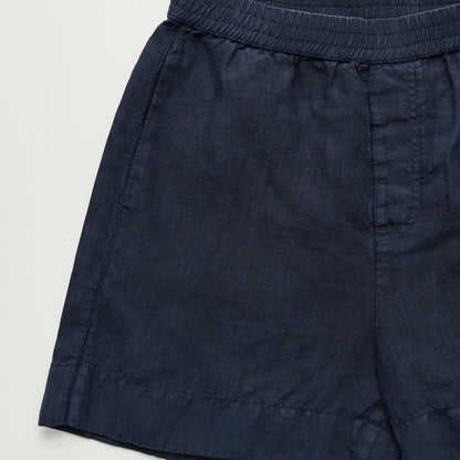 Casual Shorts Linen, Navy