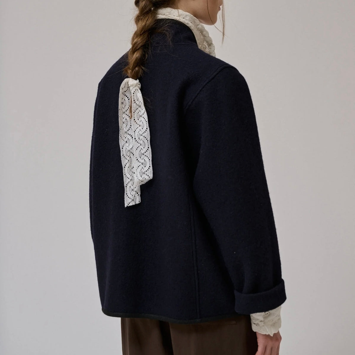 Hill Is Wool Jacket, Dark Navy