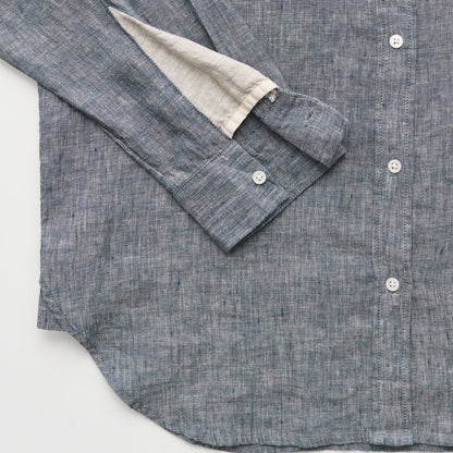 Paulina Shirt Linen, Night Sky