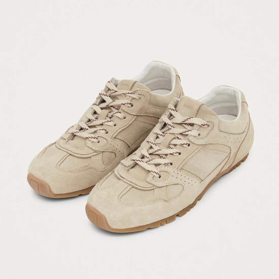 Tb. 56 Leather Sneakers, Suede Cream