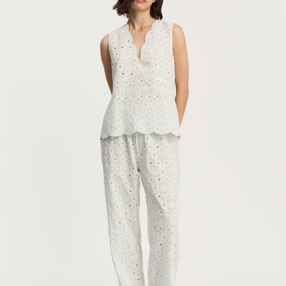 Himani Top Embroidery, Blue Eyes