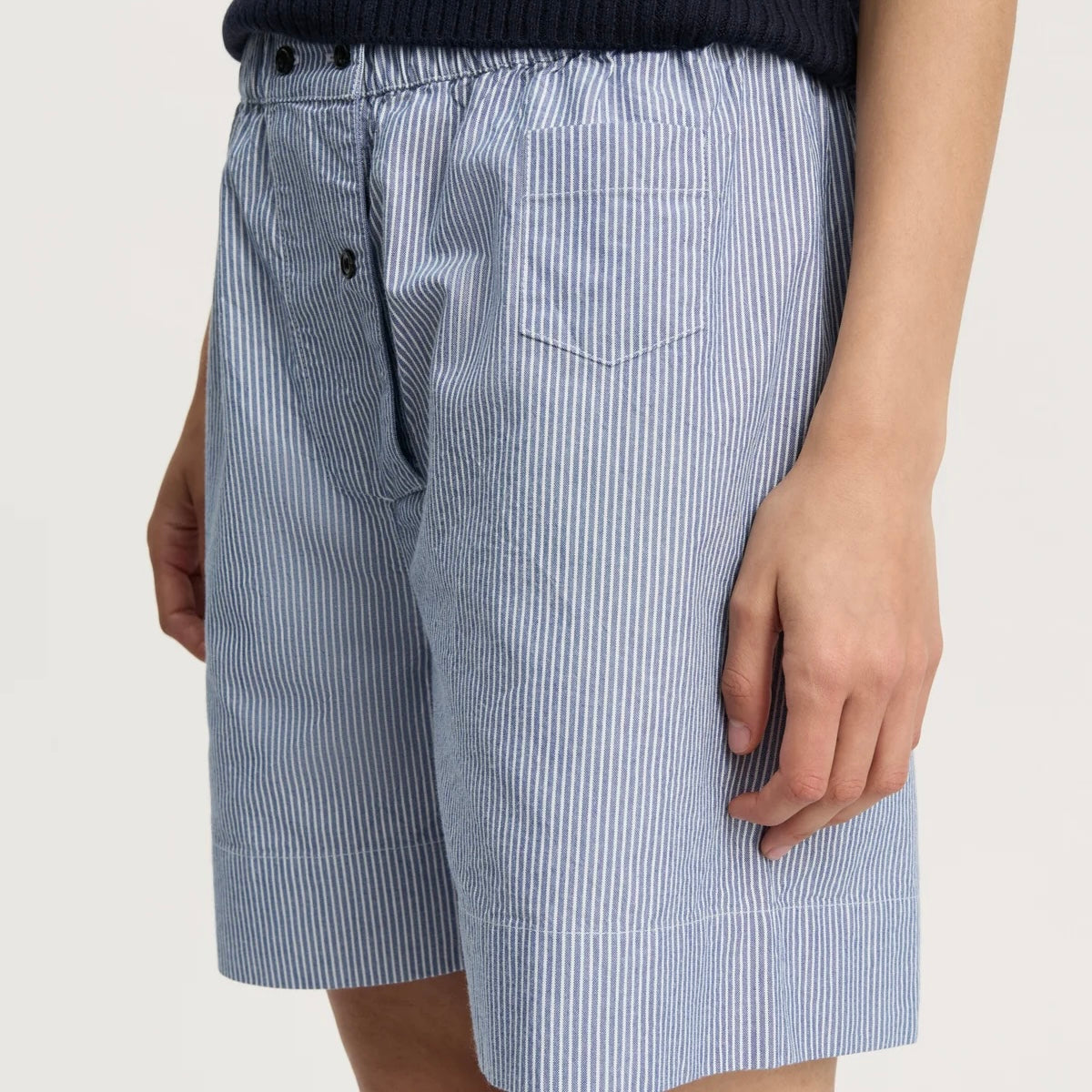 Uma Shorts Striped, Mix Blue Boy