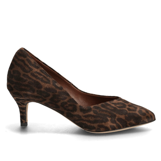 Trini 55 Calf Suede Print, Jaguar