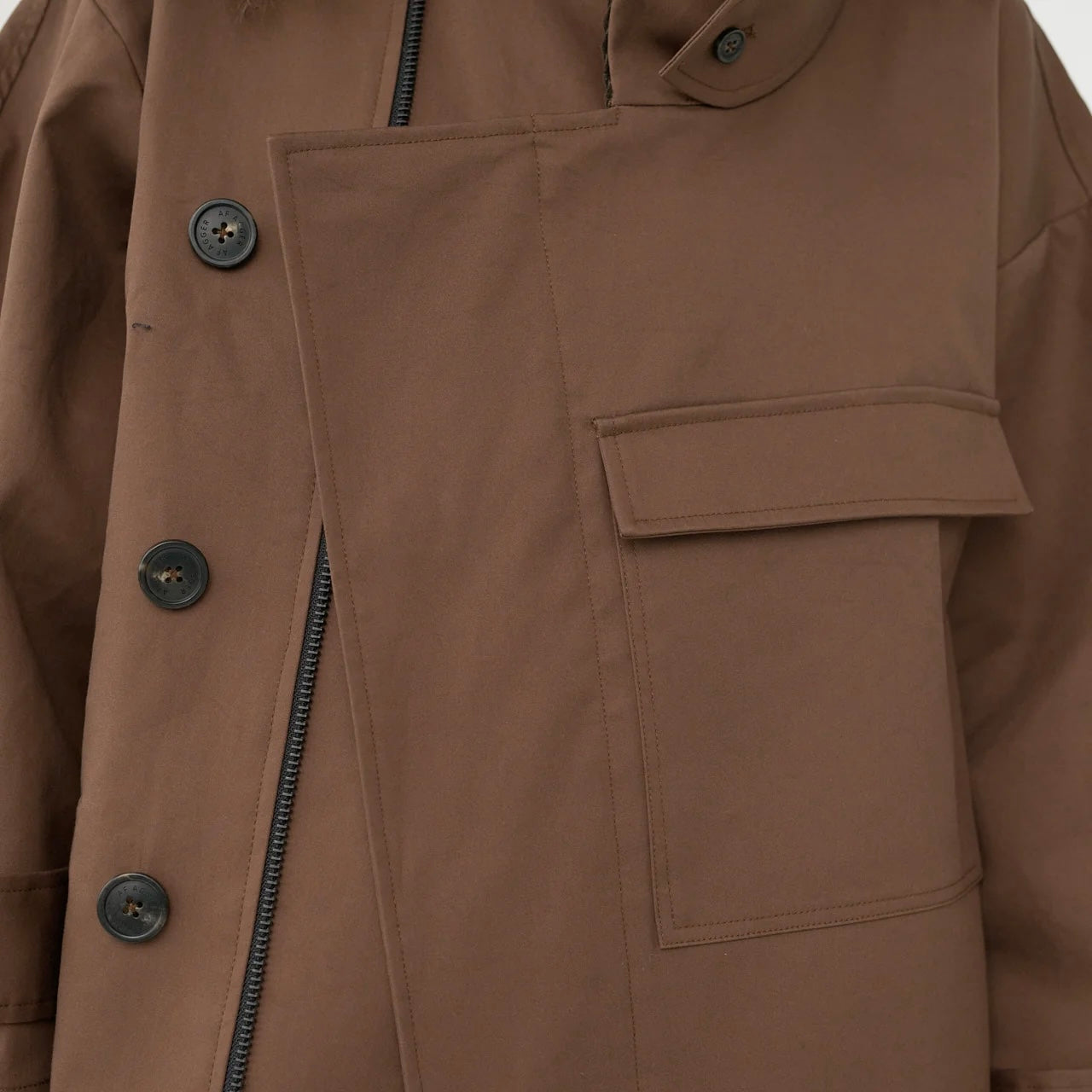Water Resistant Trench Coat, Dusty Brown