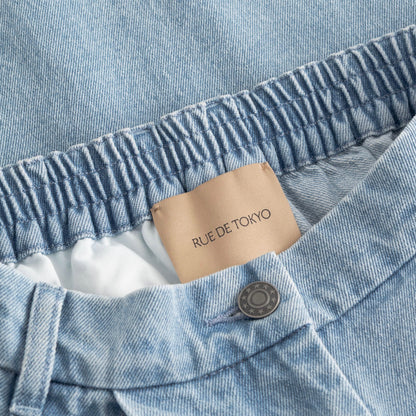 Prudie Denim Bukser, Light Denim