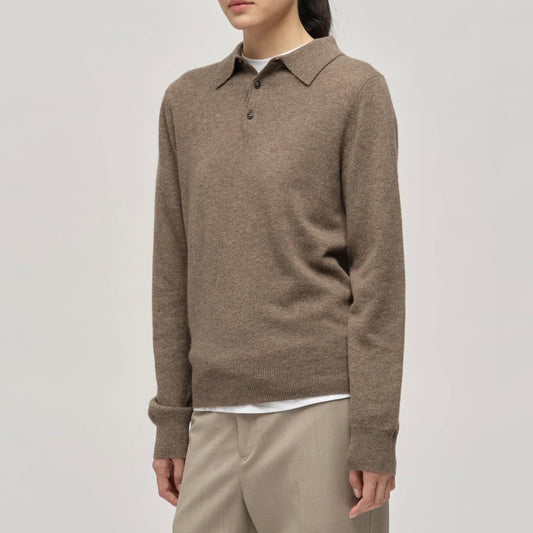 Original Cashmere Polo, Truffle