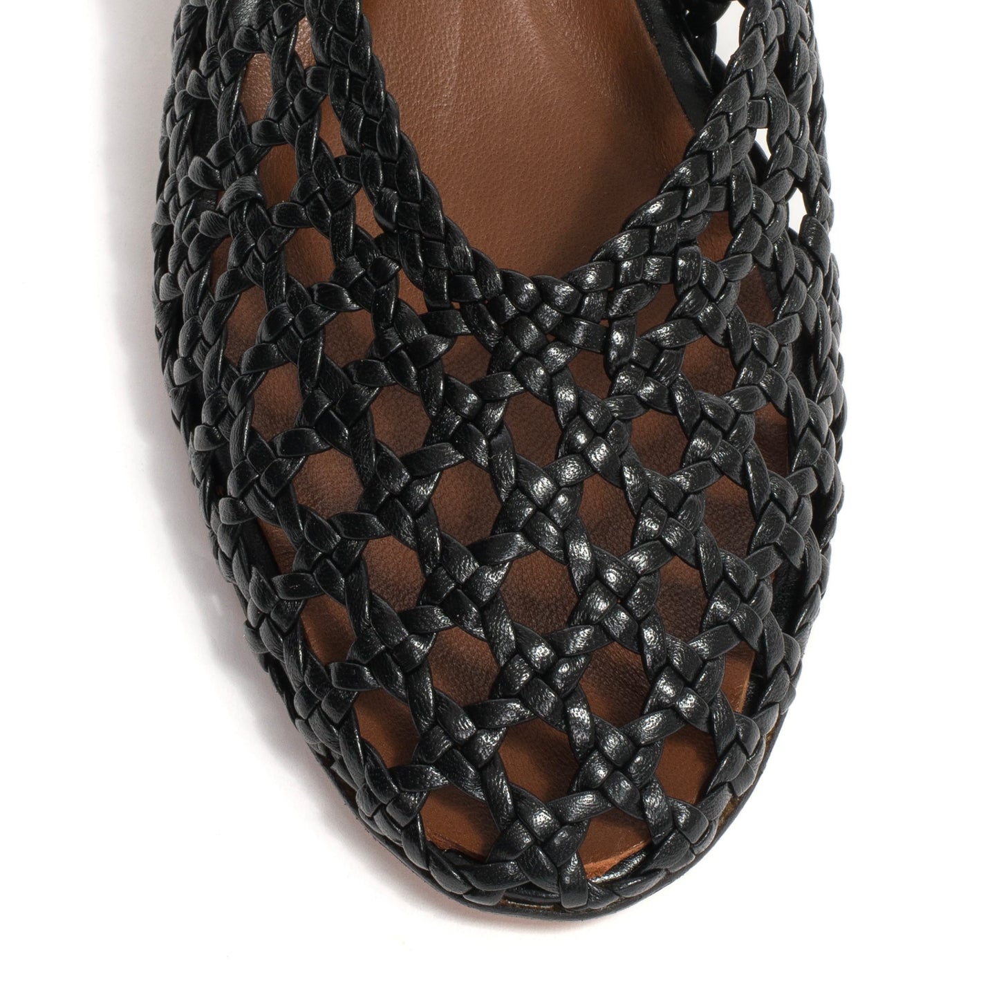 Sessi 40 Hand-braided Stilet, Black