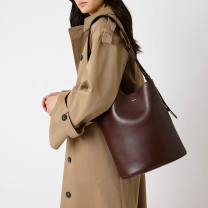 The Norma Tote, Sepia Brown