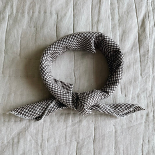 Eddie Scarf, Tiny Check Brown