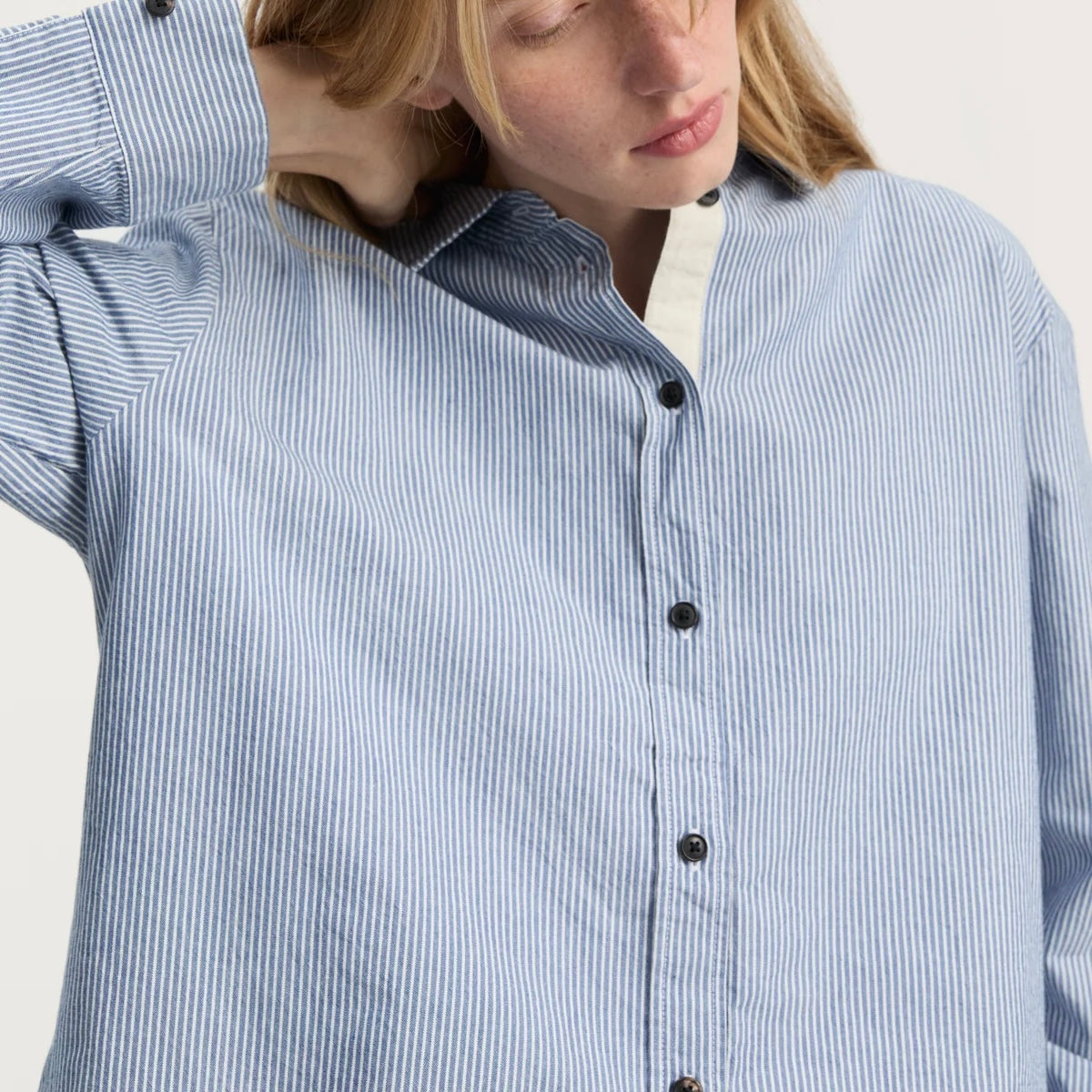Paulina Shirt Striped, Mix Blue Boy