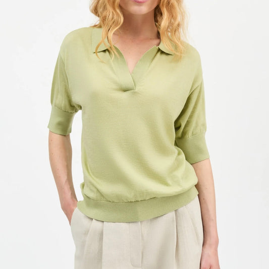 Amethyst Polo, Light Green